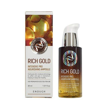 Regenerujące serum ze złotem Rich gold intensive pro nourishing ampoule Enough 30ml