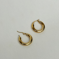 Kolczyki LULU pozłacane NINIco