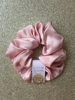 Ręcznie szyta jedwabna gumka do włosów (Scrunchies) duże