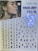 Kryształki samoprzylepne diamenciki na twrz , oczy