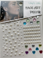 Kryształki samoprzylepne diamenciki na twrz , oczy