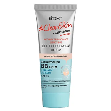 #CleanSkin Maskujący krem ​​BB SPF15 Vitex