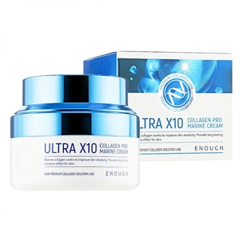 Krem Ultra X10 Collagen PRO MARINE  Enough