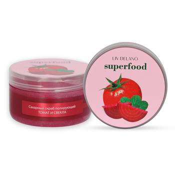 Superfood Peeling cukrowy polerujący Liv Delano